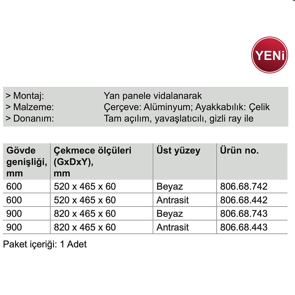 Küçük resim: Hafele Dress Line Ayakkabılık Beyaz 60'lık Modül
