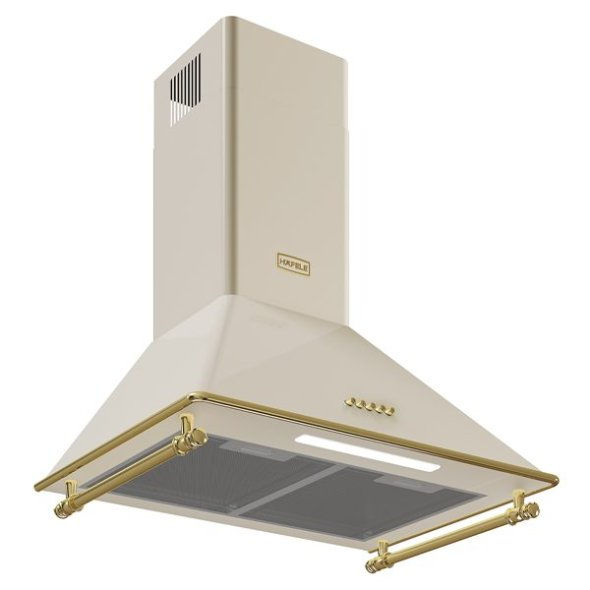 Hafele Vintage Ankastre Davlumbaz Krem 60cm