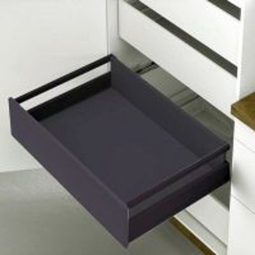 Hafele Matrix Box P Bordürlü Kiler Çekmecesi Antrasit 600mm 500mm