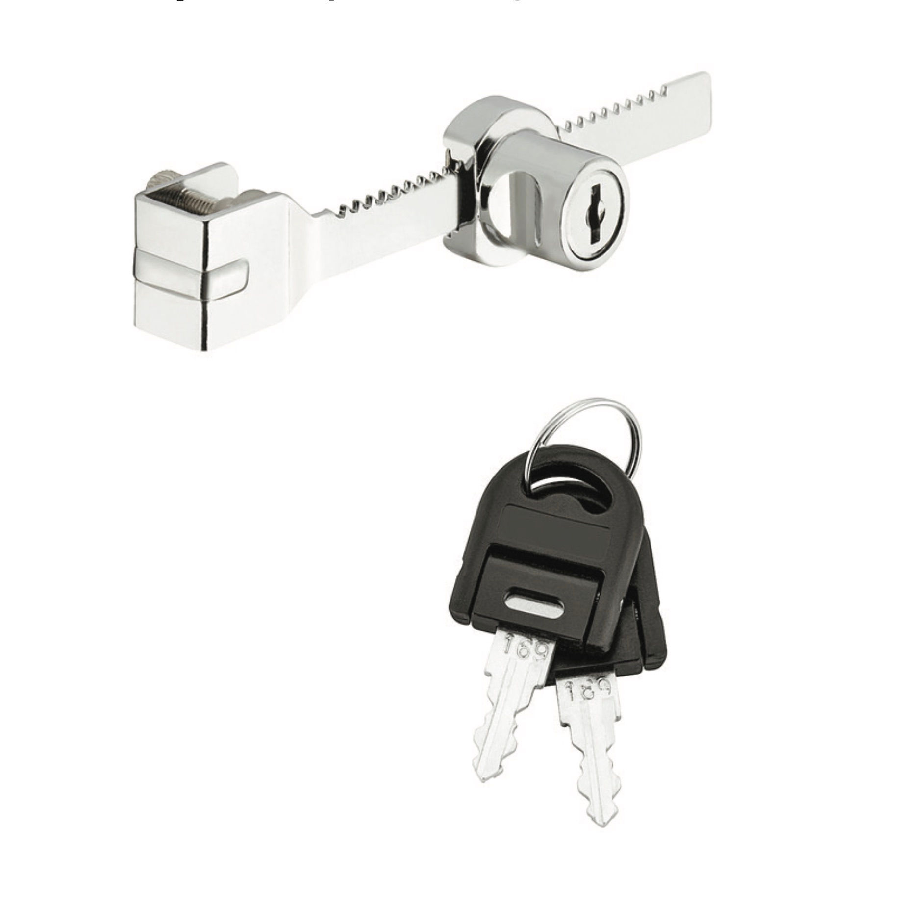 Econo Sürgülü Cam Kapak Kilidi