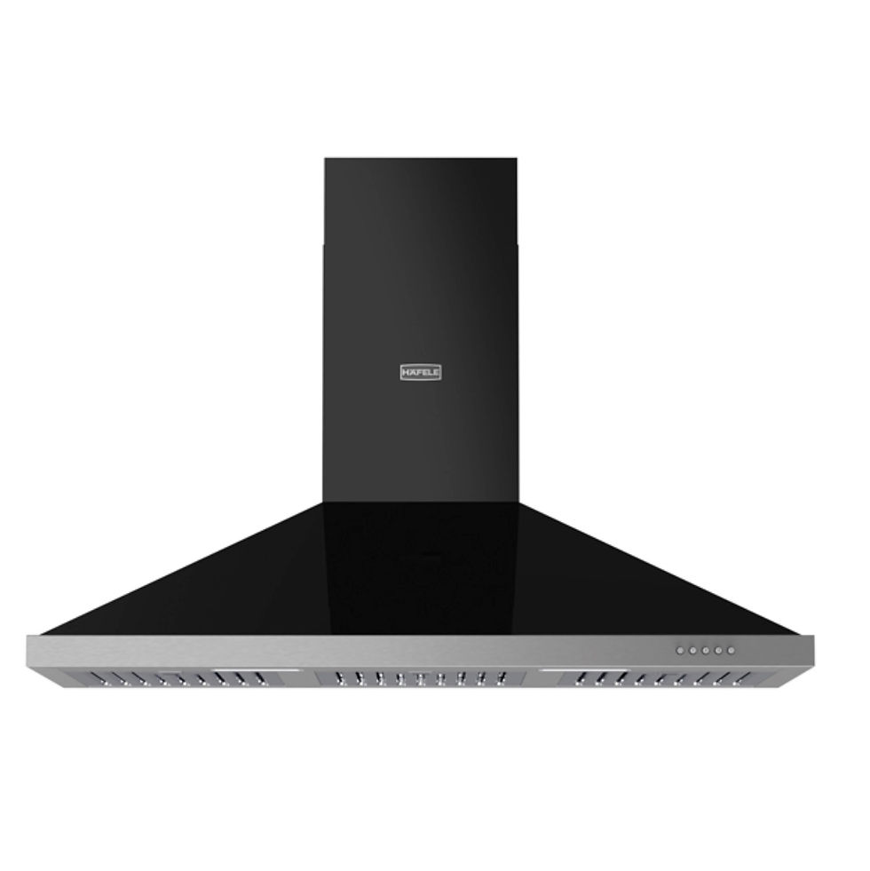 Hafele Sirius Davlumbaz 100Cm Piramit Siyah