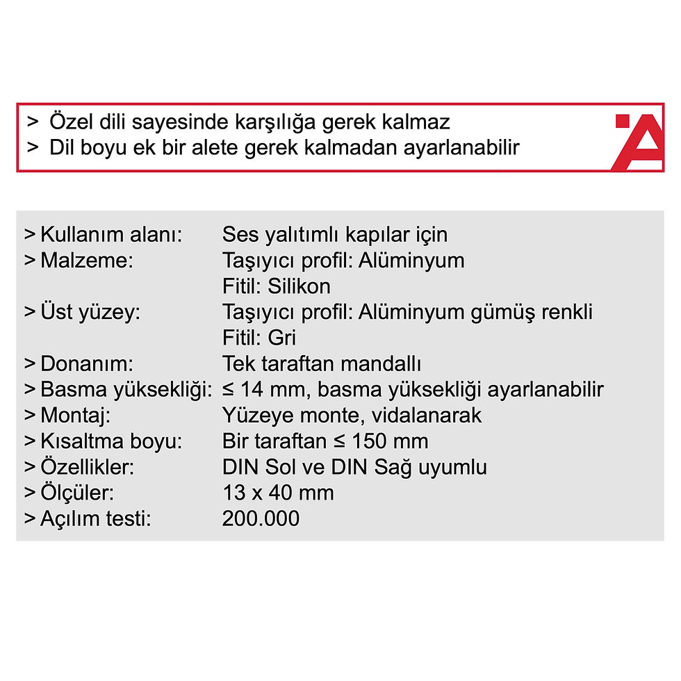 Küçük resim: Hafele Zone Surface Yüzeye Monte Kapı Altı Giyotin 1230mm