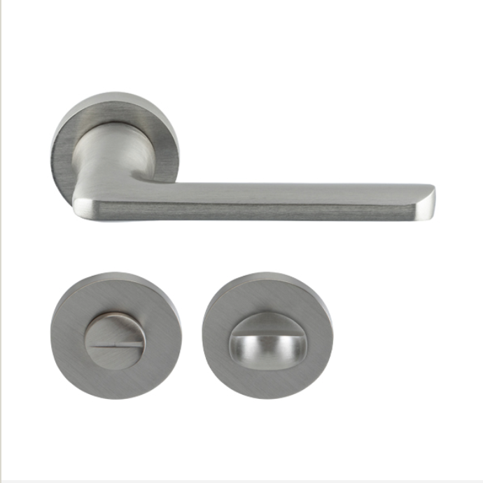 Hafele Eloy Kapı Kolu Wc Tipi Mat Nikel Renkli