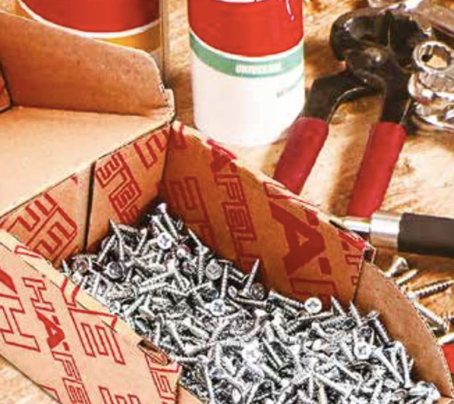 Küçük resim: Hafele Havşa Başlı Akıllı Vida Galvaniz 3,9x38mm 500'lü Paket 500 Adet