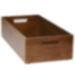 Legro Ahşap Organizer Kutu 2 Koyu Meşe Renkli