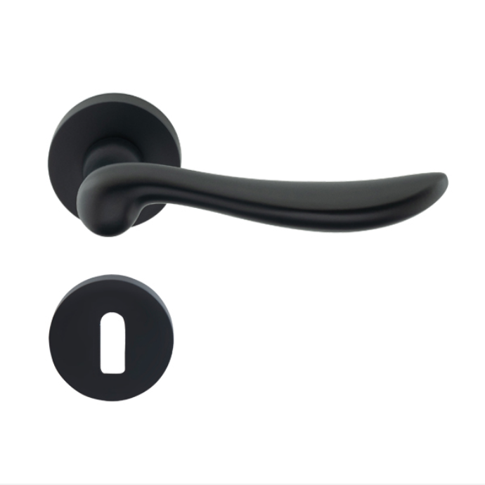 Hafele Troy Kapı Kolu Oda Tipi Siyah Renkli