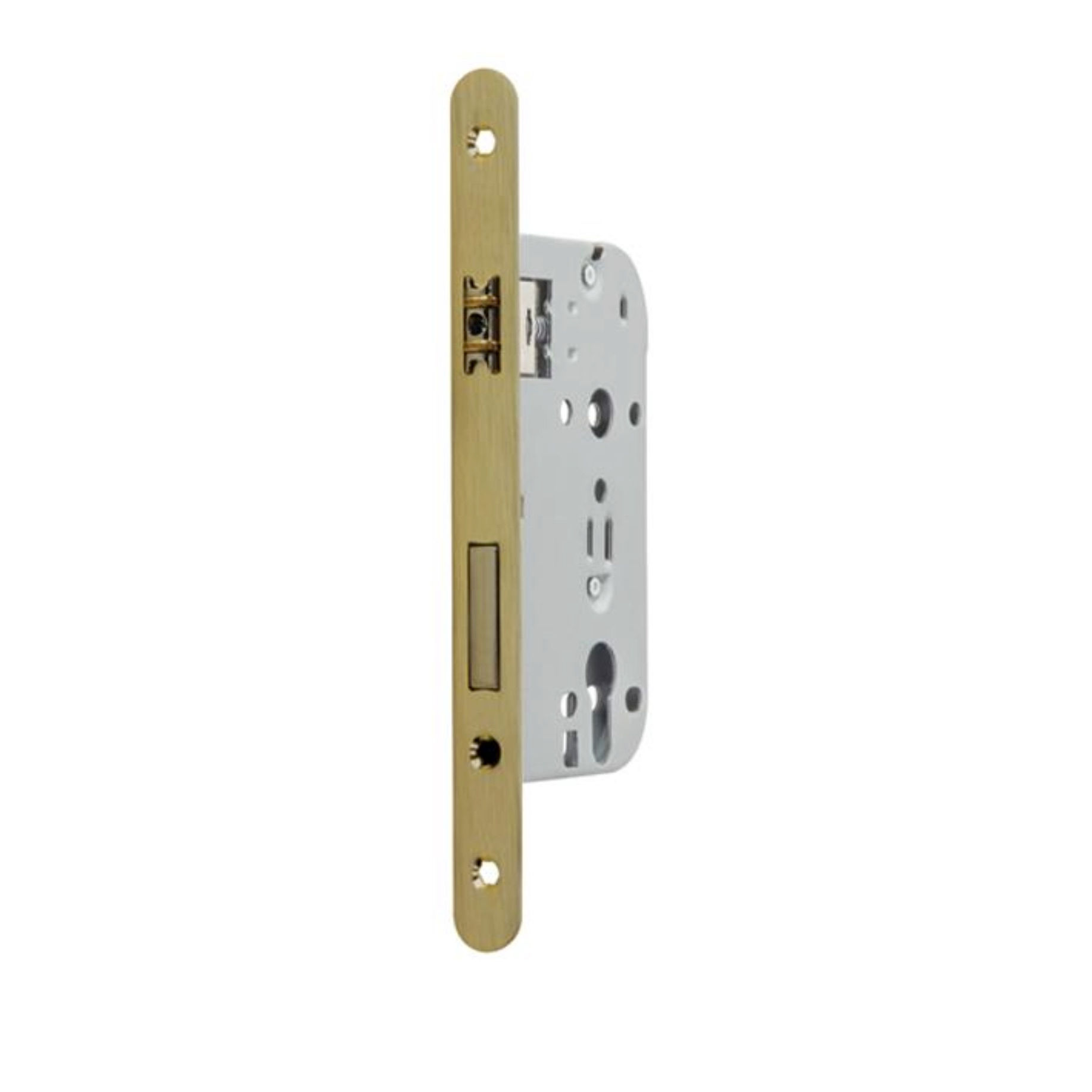 Hafele Çarpma Kapı Kilidi Pirinç İnox Parlak Wc Barelli 911.24.125 911.24.121 911.24.122 911.24.123 911.24.09