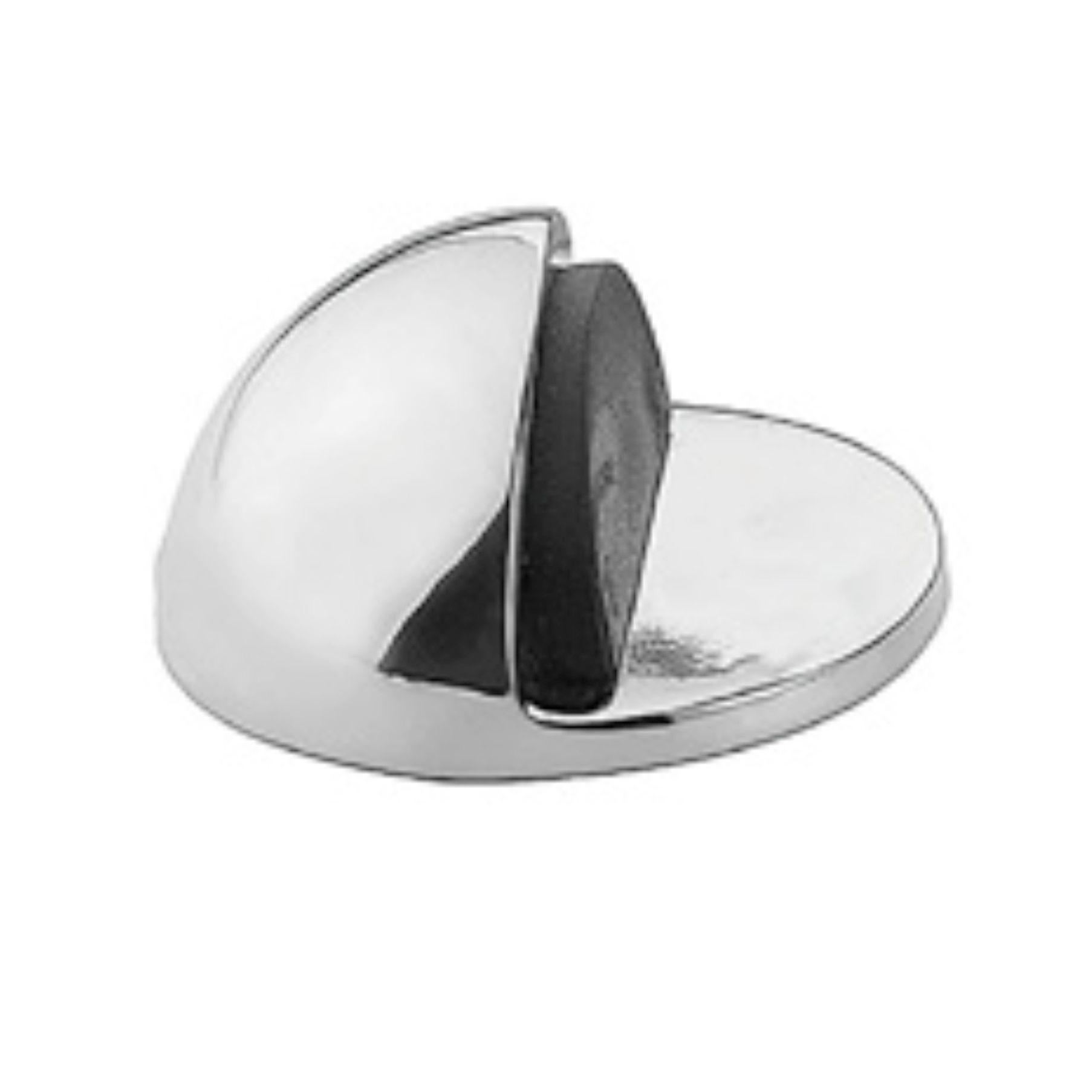 Hafele Kapı Stoperi Zemine Yapıştırma Krom Parlak