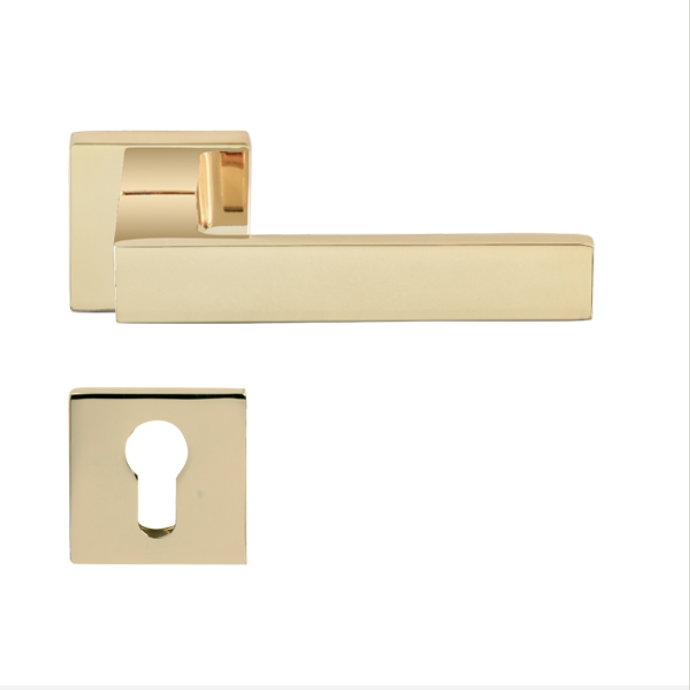 Hafele Pera Kapı Kolu Barelli Tipi Parlak Altın Renkli