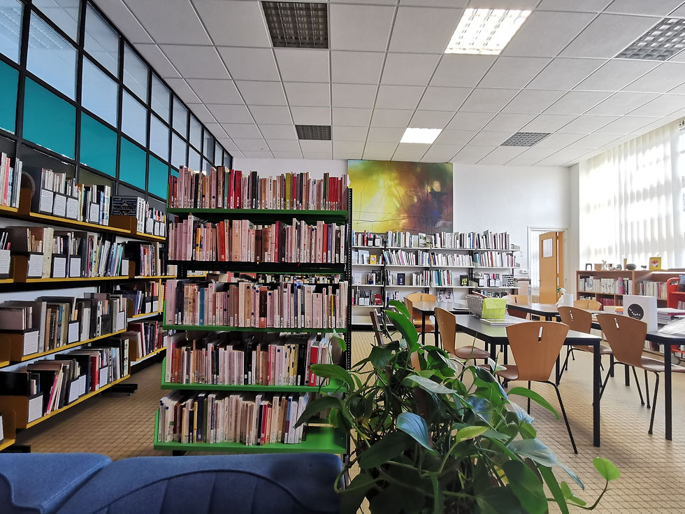 Bibliothèque Esä, Dunkerque 2021 © Delphine Riche (1)