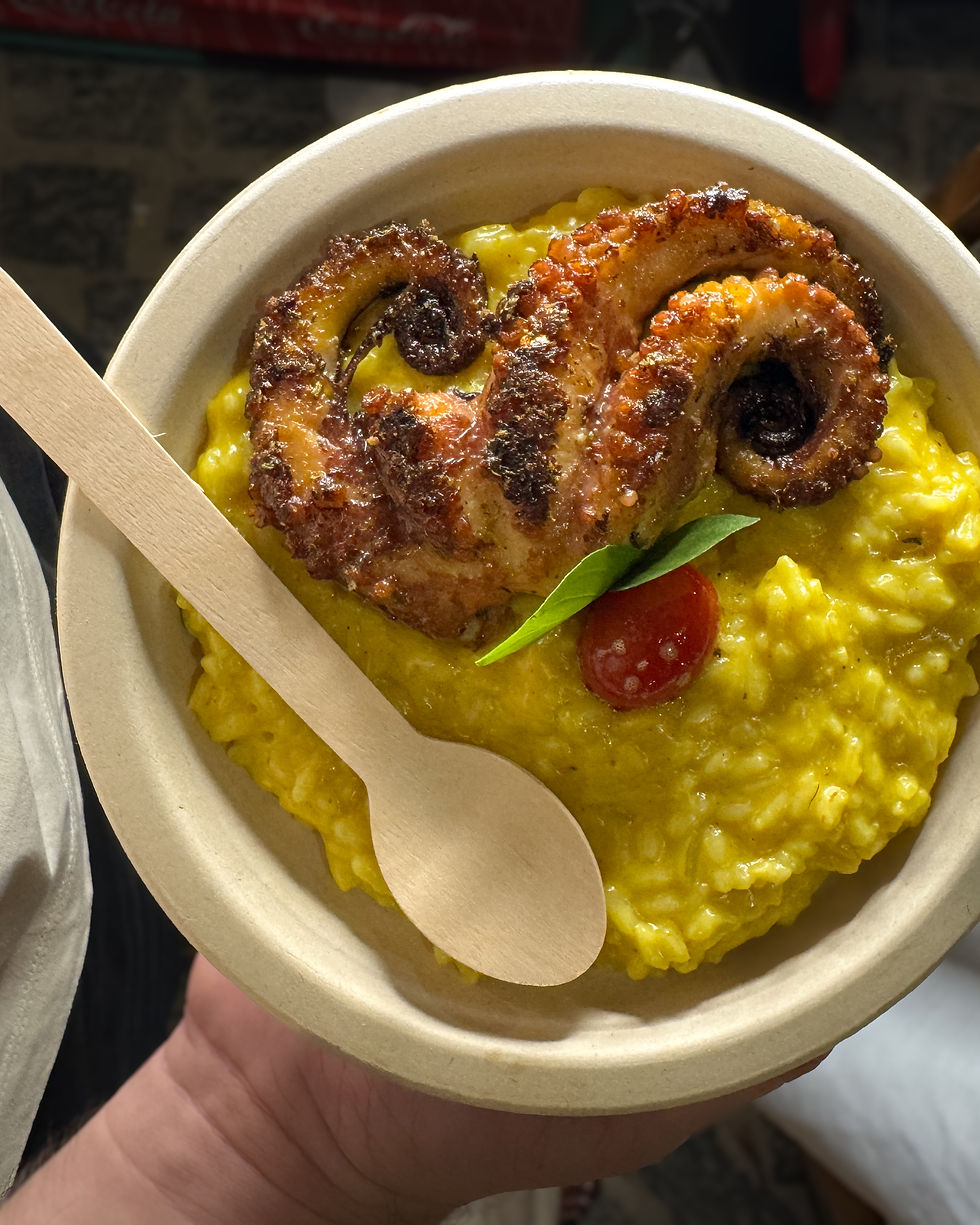 Risoto de Polvo. Festival Terra e Mar Icaraizinho de Amontada