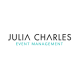 The Julia Charles Event Management Logo, as a trusted client of Scope Carbon Tracking for businesses and events.