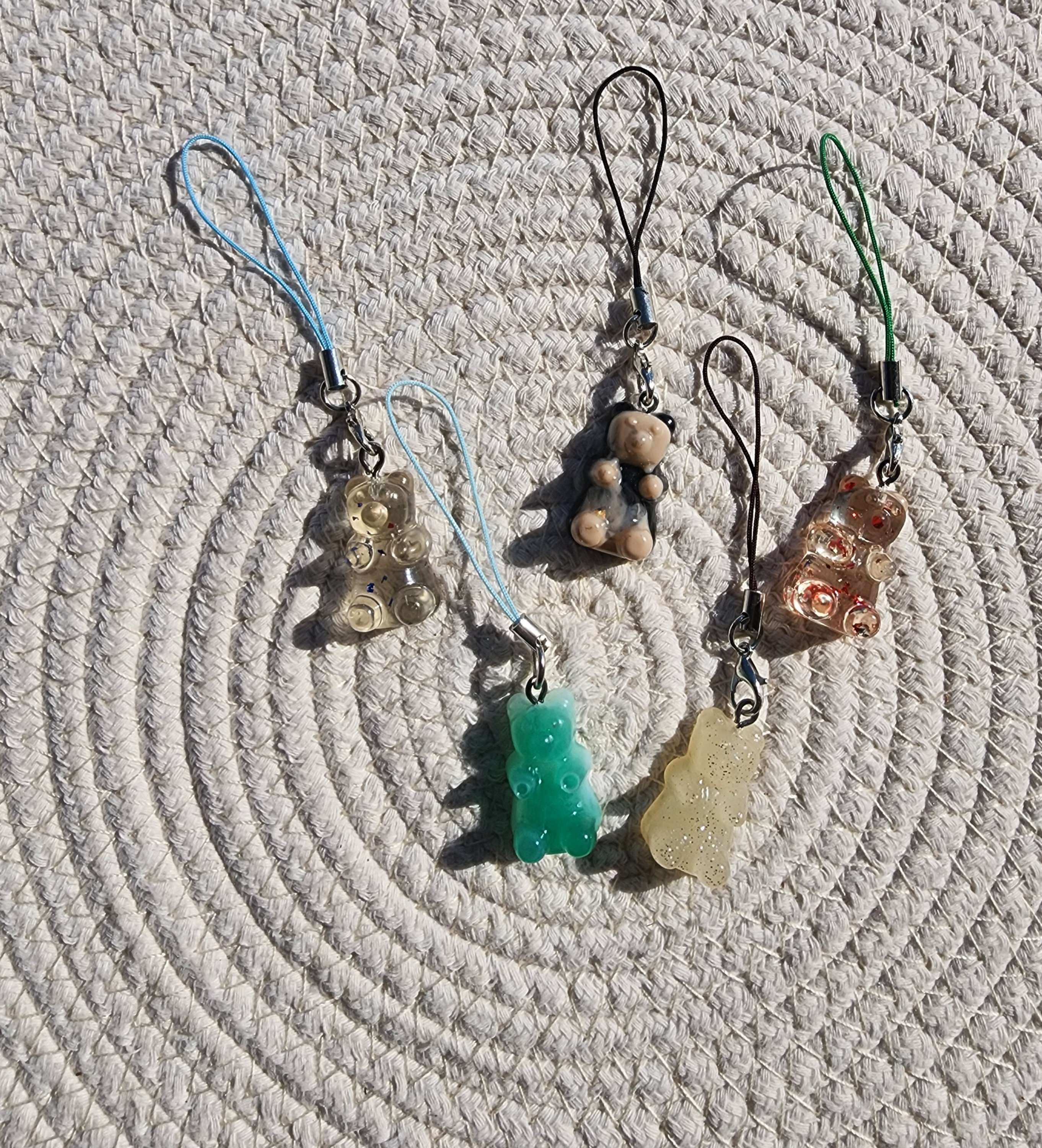 Bijoux de téléphone ourson