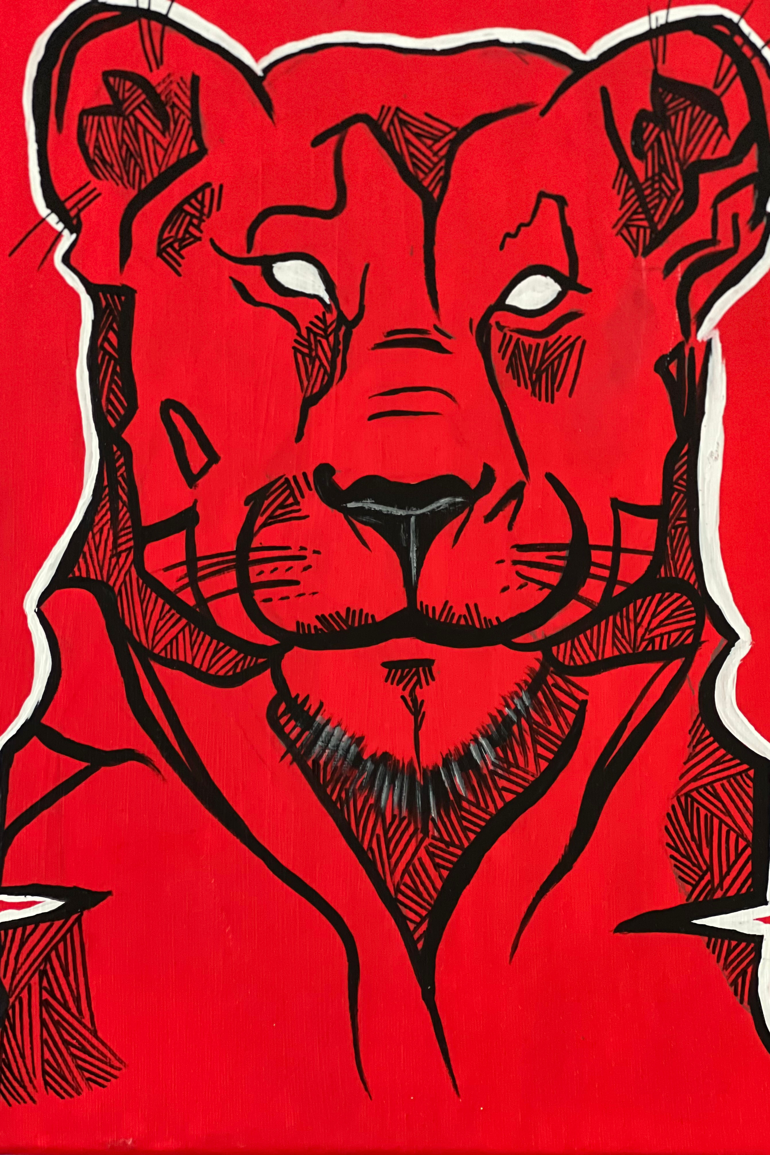 RED TIGER - Série ART'NIMALS
