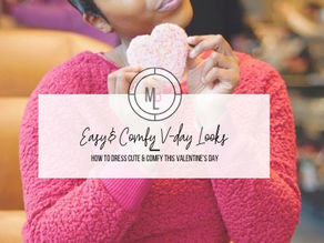 Easy & Comfy V-Day Look- How to Dress Cute and Comfy This Valentine's Day