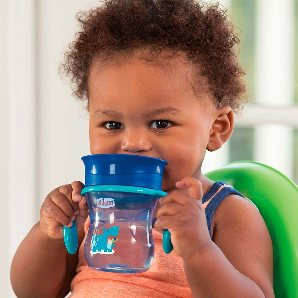 Miniatura: Copo de Refeição 360º 12m+ Azul Chicco