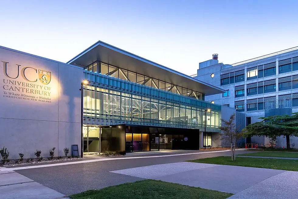 University Canterbury CETF Buildings