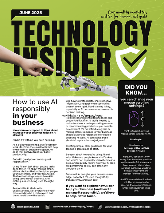 June 2025 Newsletter