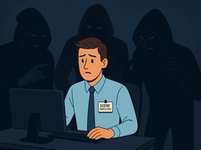 New employee targeted by hackers