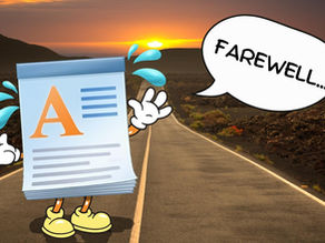 The end of an era: Goodbye WordPad