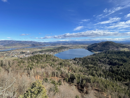 Pogled na Klopinjsko jezero