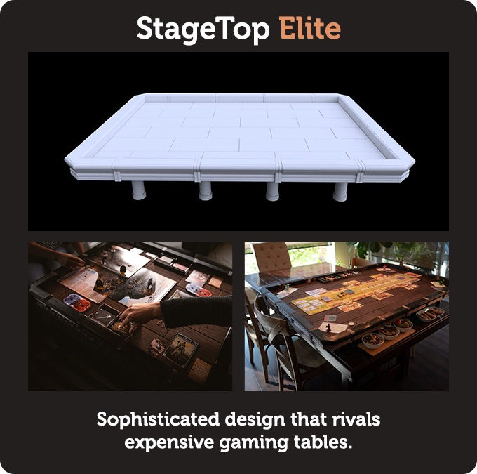 Thumbnail: StageTop 3D Printed Modular Gaming Table | Board Game RPG Fantasy 