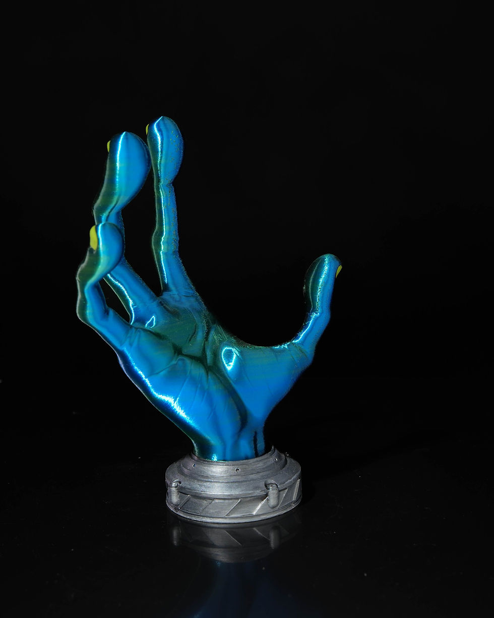 Thumbnail: Alien 4 or 6 Finger Controller Holder hand