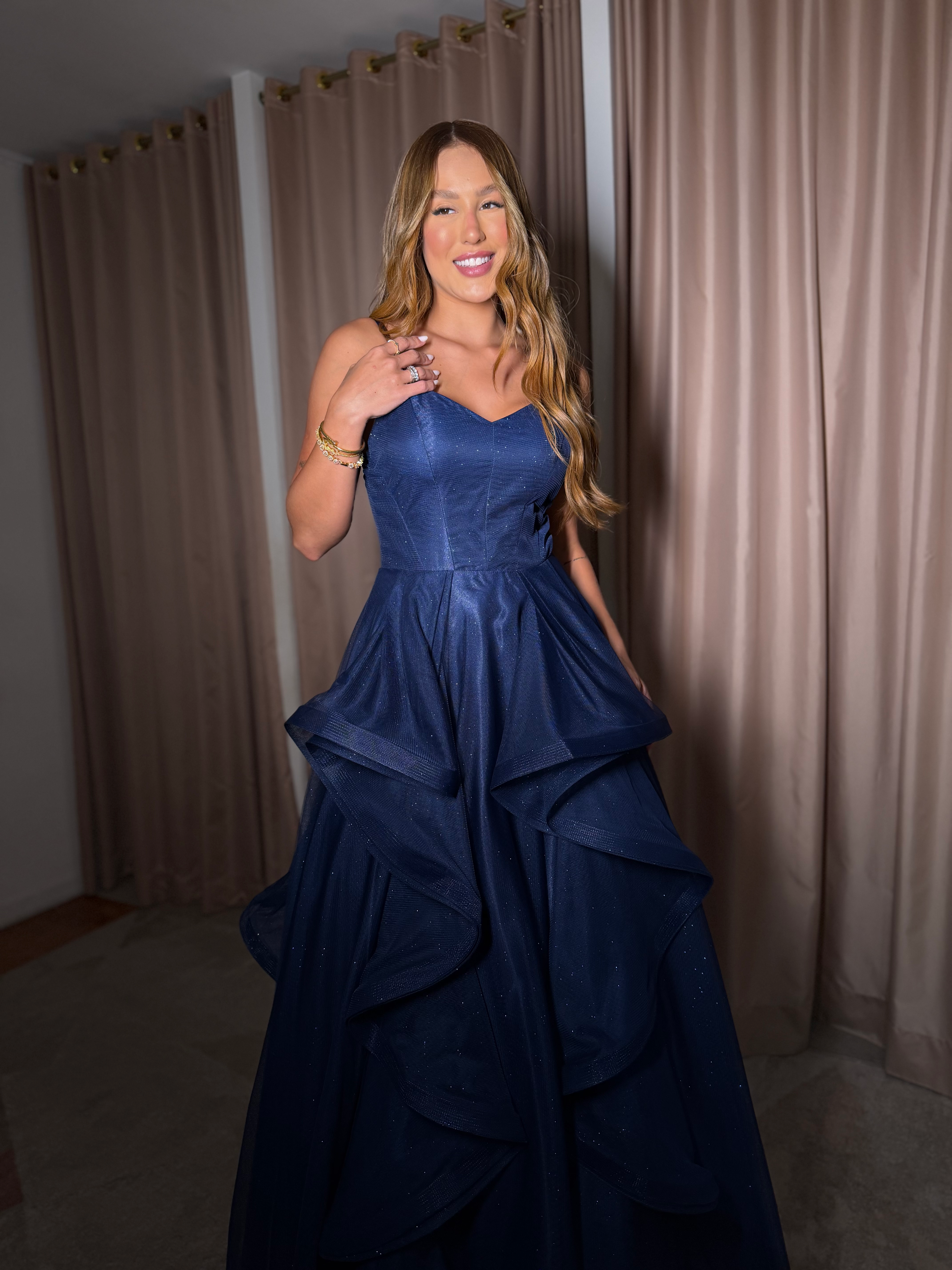 Vestido Mariana Azul