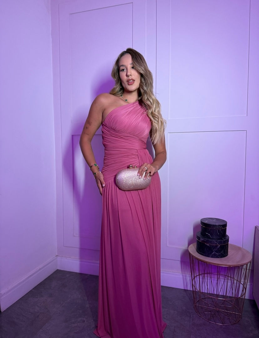 Miniatura: Vestido Elsie Rosa Antigo