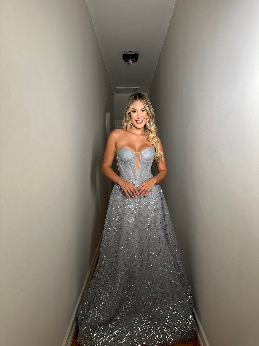 Miniatura: Vestido Jolie Prata