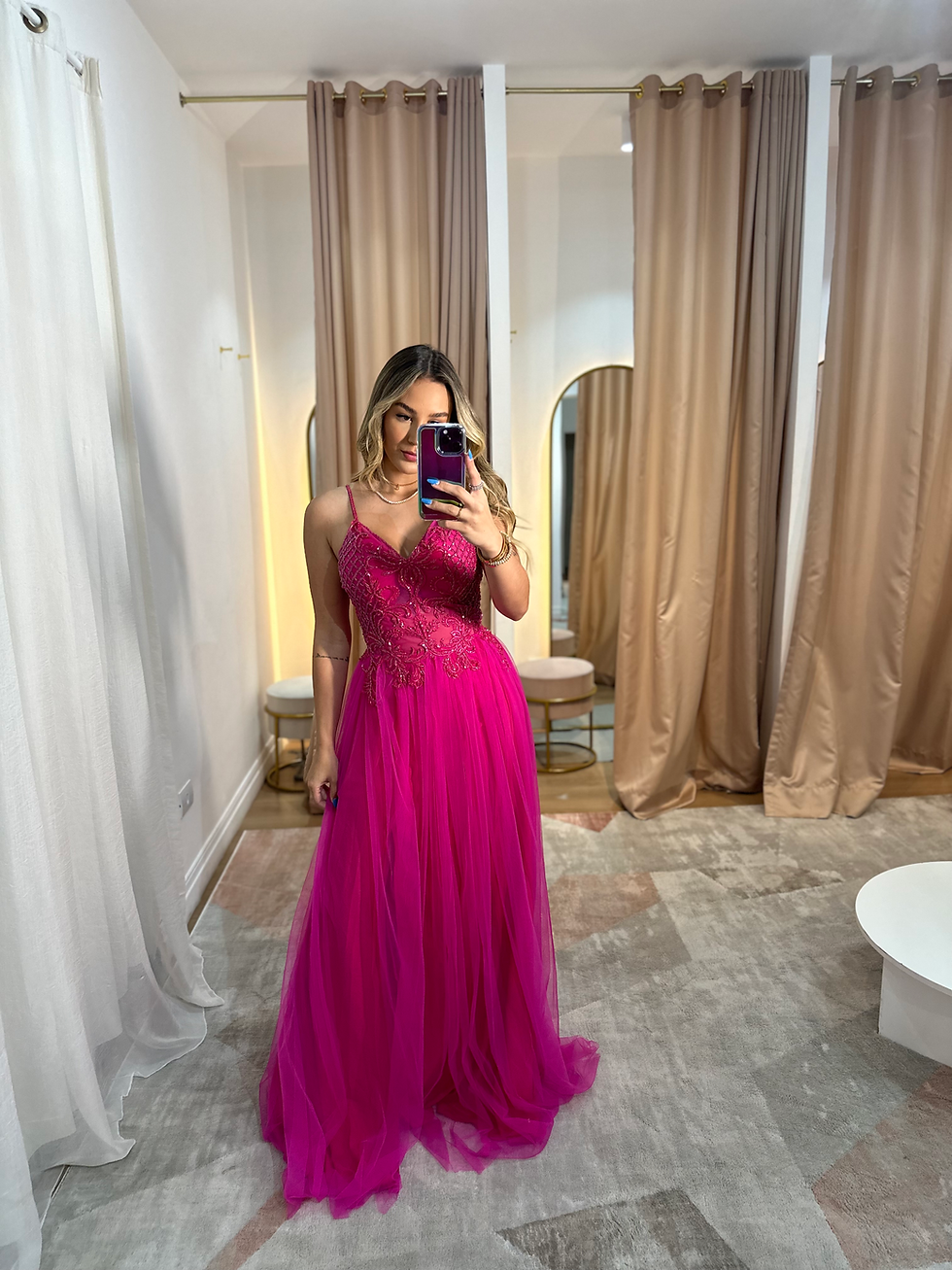 Miniatura: Vestido Beline Pink