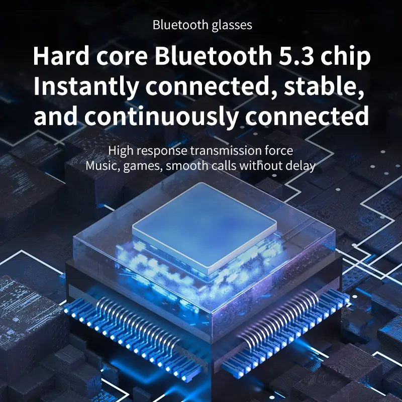 Smart Glasses With Bluetooth Speakers And Wireless Calling