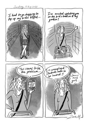 Daily diary comics by Zara M.