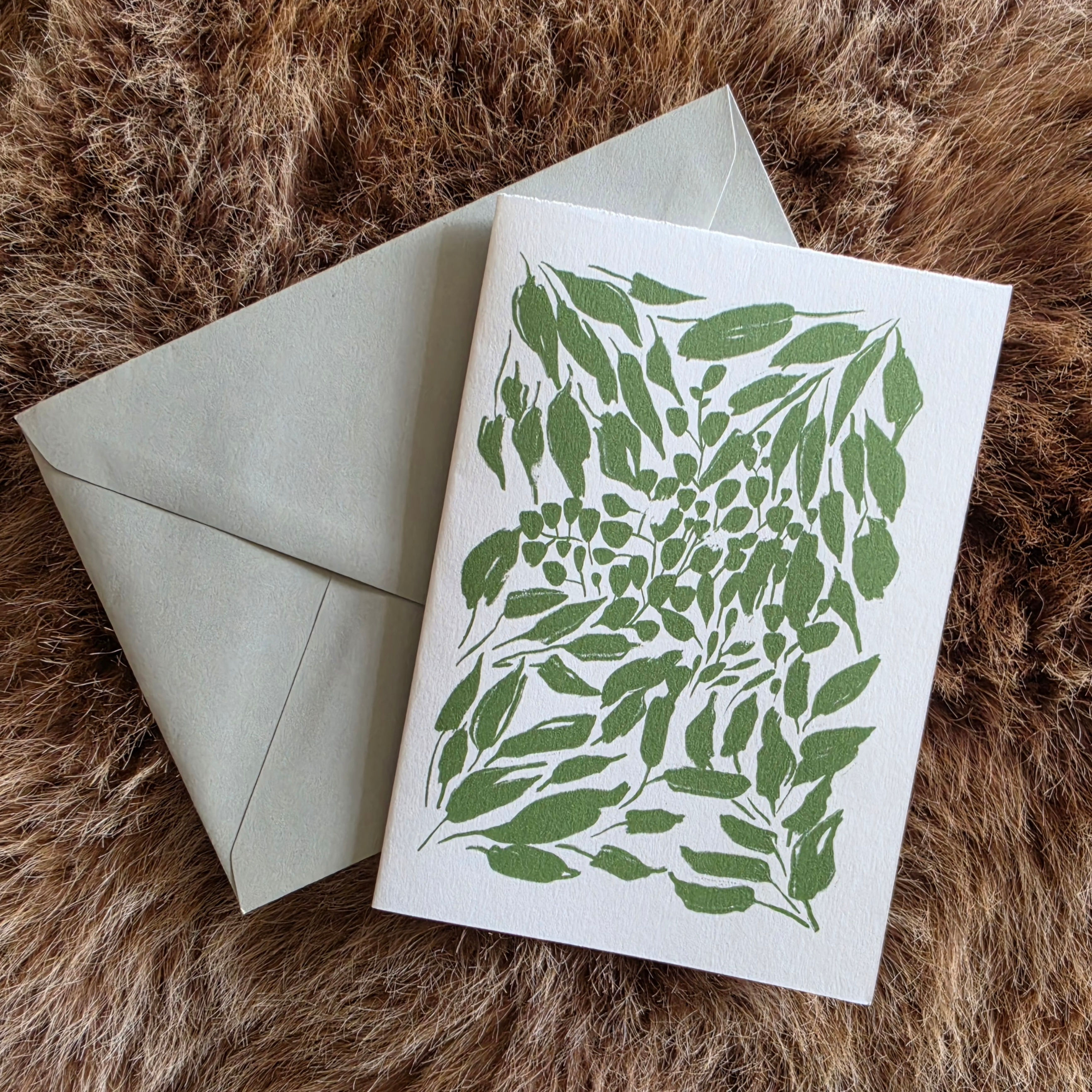 "Foliage": Greeting Card