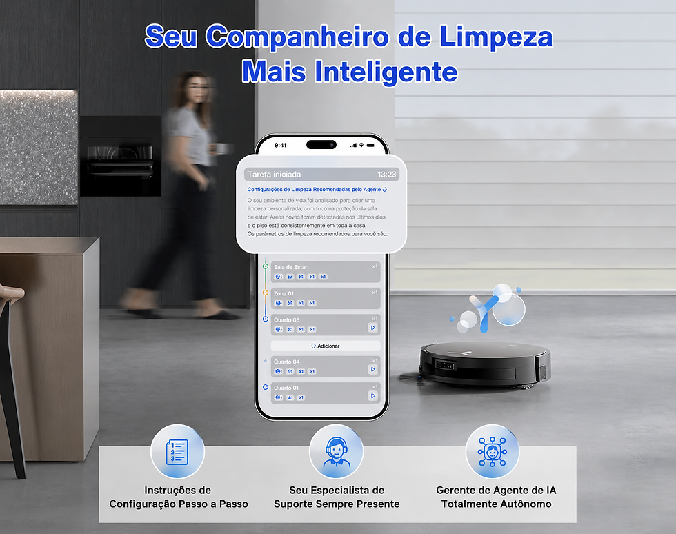Miniatura: Robô de Limpeza ECOVACS 2026 - A VISTA - 8.250