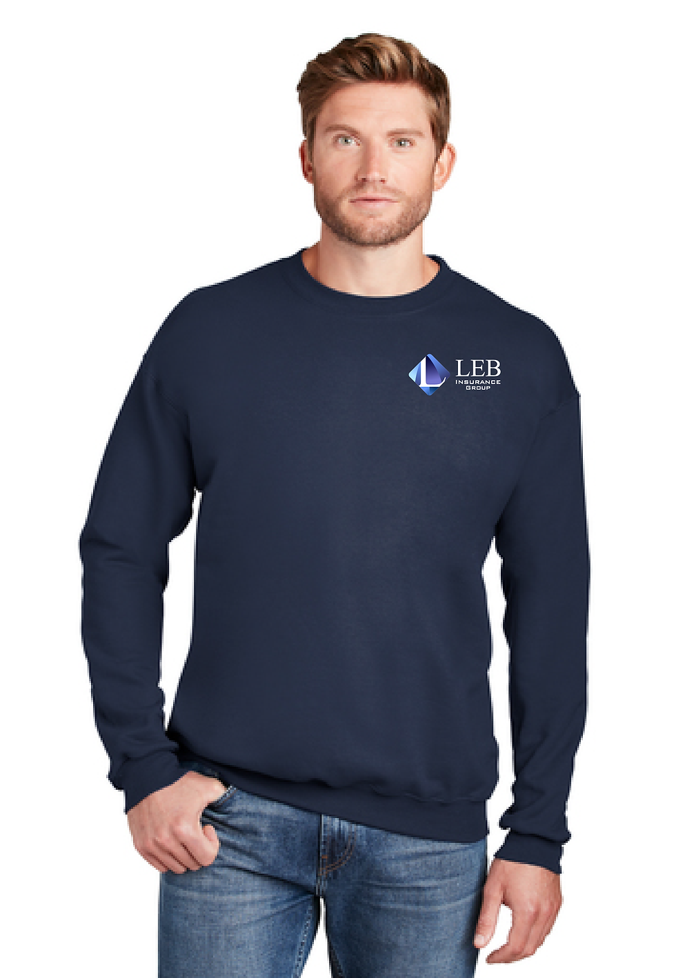 Thumbnail: Hanes ® Ultimate Cotton Crewneck Sweatshirt