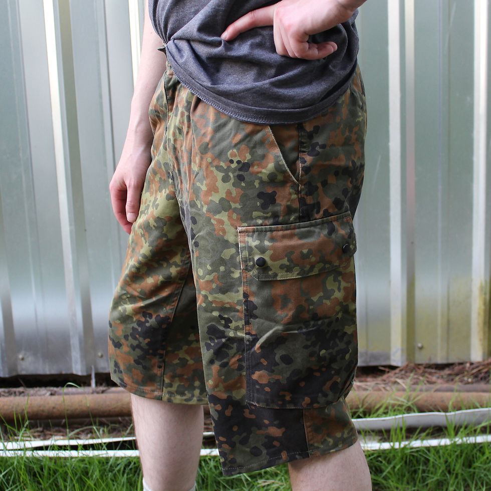 Thumbnail: Flecktarn Surplus Bermuda Shorts