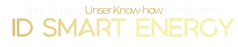 Logo Schriftzug und Slogan ID Smart Energy Nordhorn