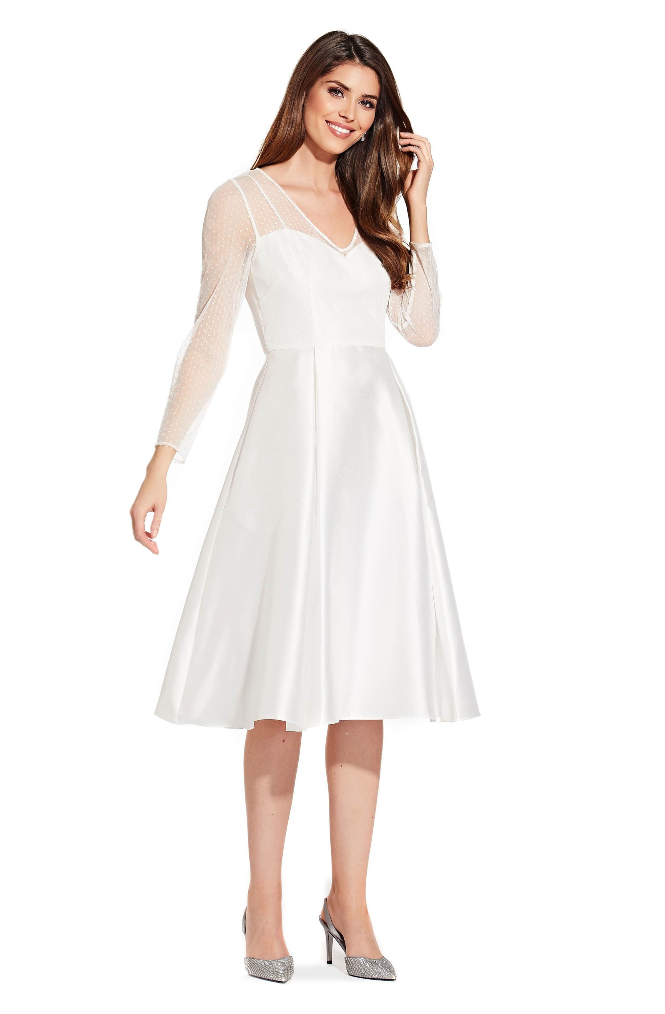 Минималистичное платье на роспись