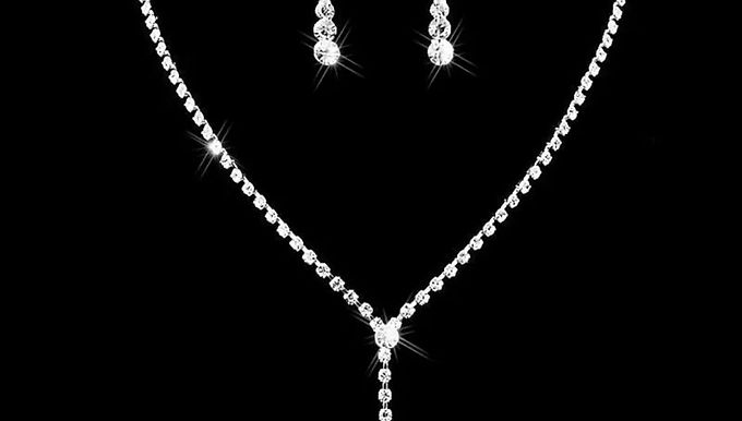 Набор колье и серьги