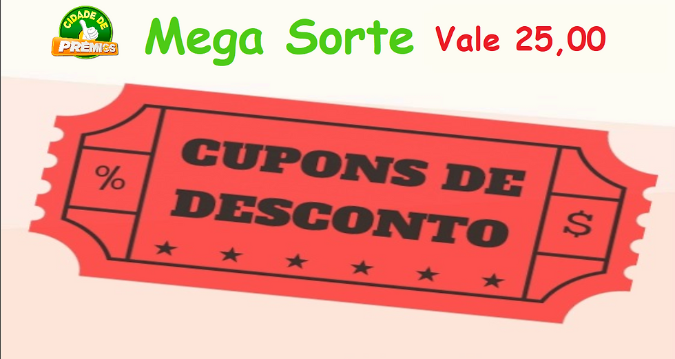 .+ Megasorte vale 25,00