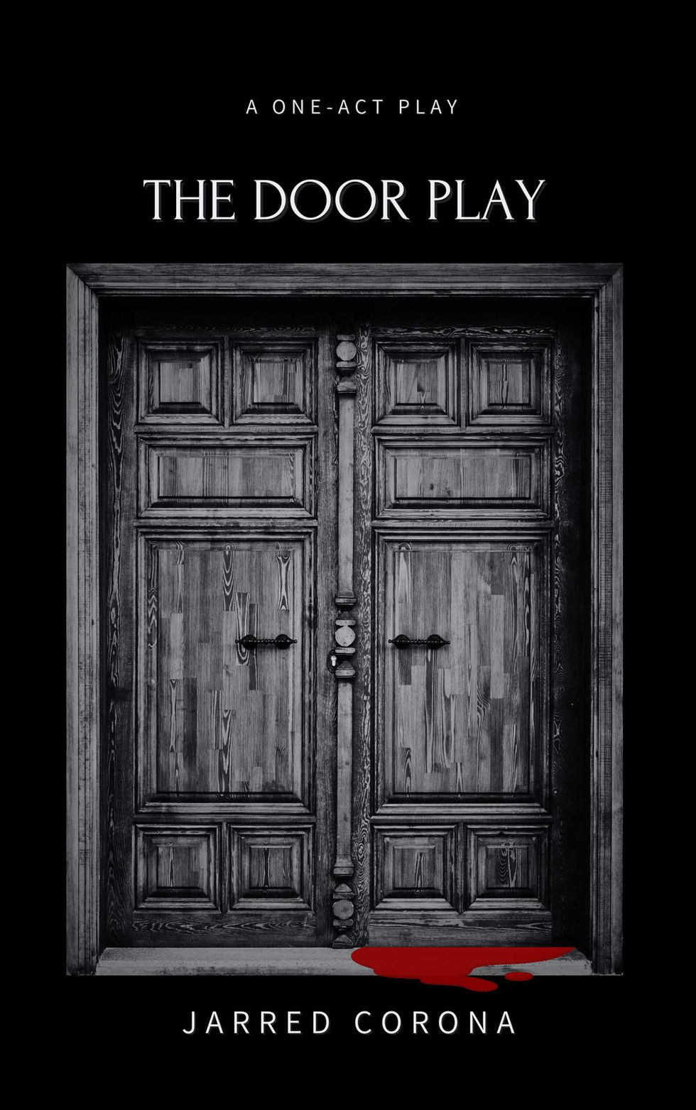 A massive pair of doors. Blood leaks out the bottom.