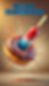 A glossy, caramel-glazed donut with colorful sprinkles is shown bursting apart dramatically as a red, white, and blue popsicle crashes through its center. The impact causes an explosion of syrup and sprinkles flying in all directions. Above the scene, bold blue text reads, "Are You Dickmatized?" The background is warm and blurred, emphasizing the dynamic action in the foreground.