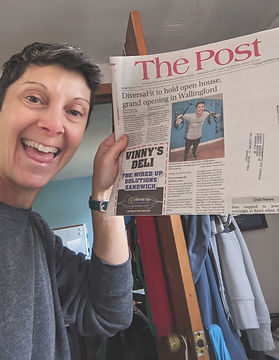 Front page of The Post!
