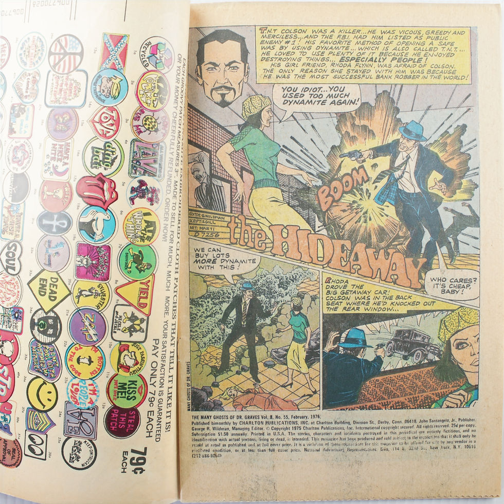 Thumbnail: Charlton Horror Lot – Scary Tales, Midnight Tales, Doctor Graves!