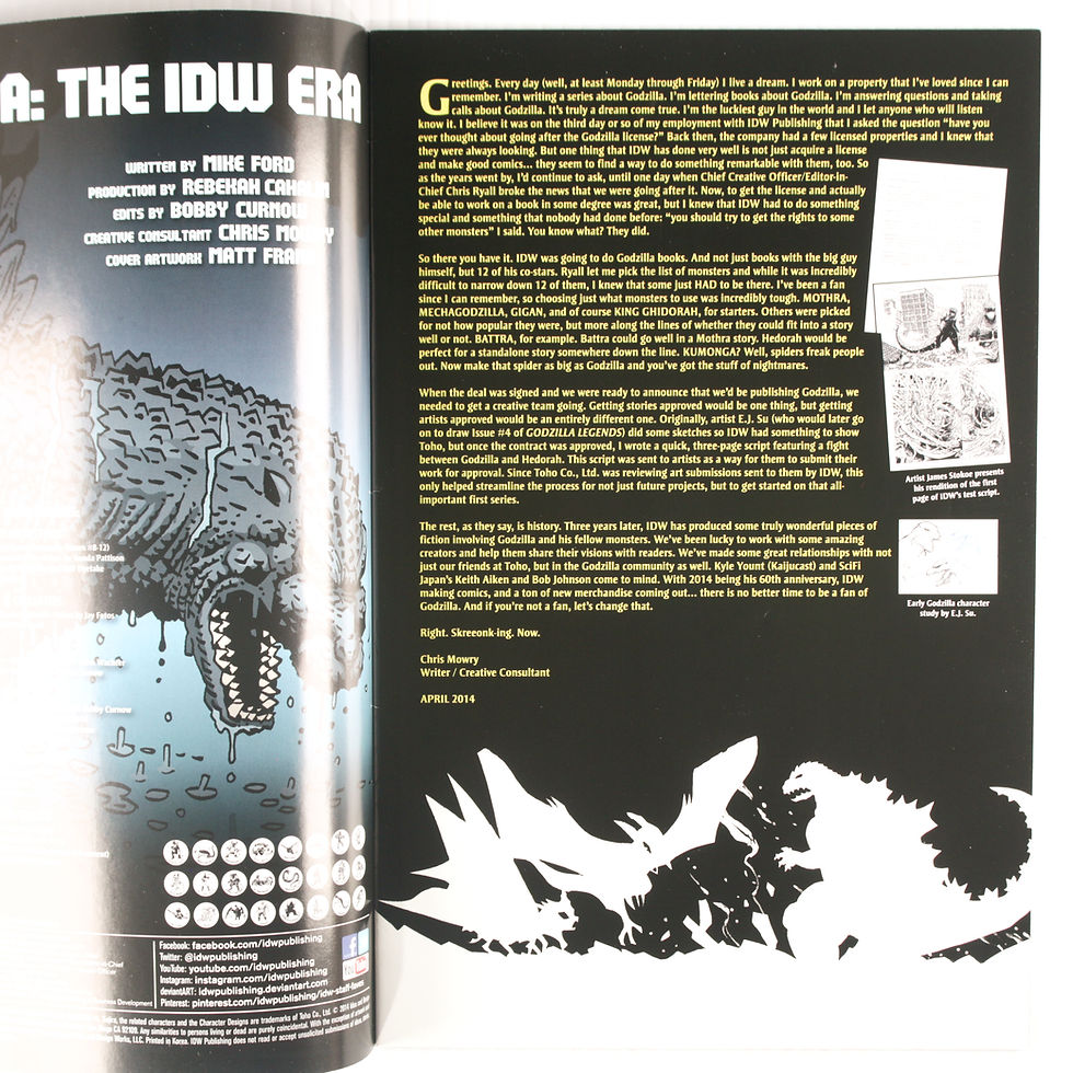 Thumbnail: Godzilla: The IDW Era
