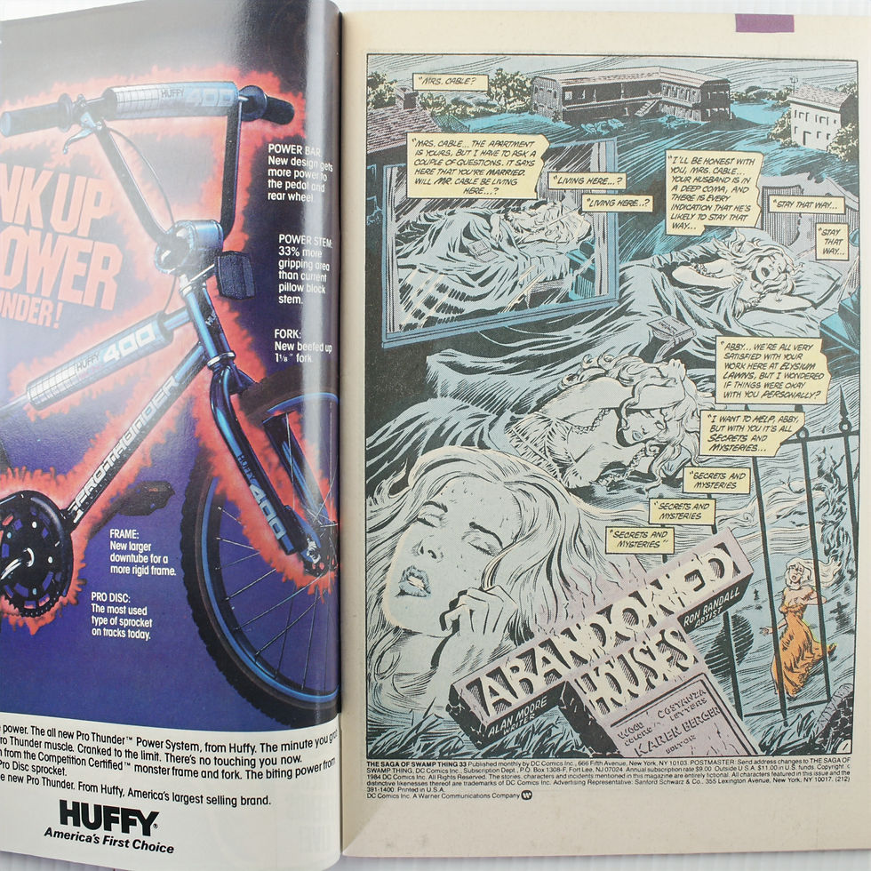 Thumbnail: Saga of the Swamp Thing #33 (1985) – NM- 9.2