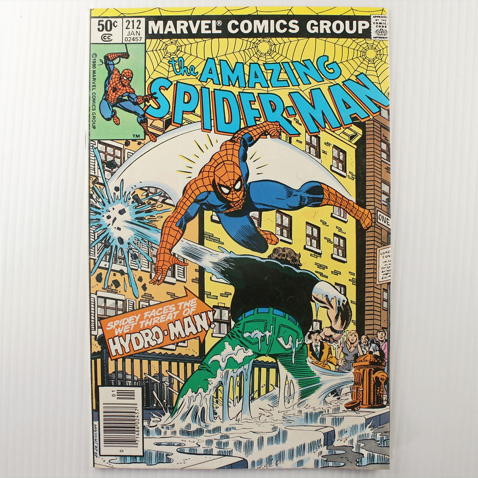 Thumbnail: Amazing Spider-Man #212 & #217 (Marvel, 1981) – First Hydro-Man +. Follow-up!