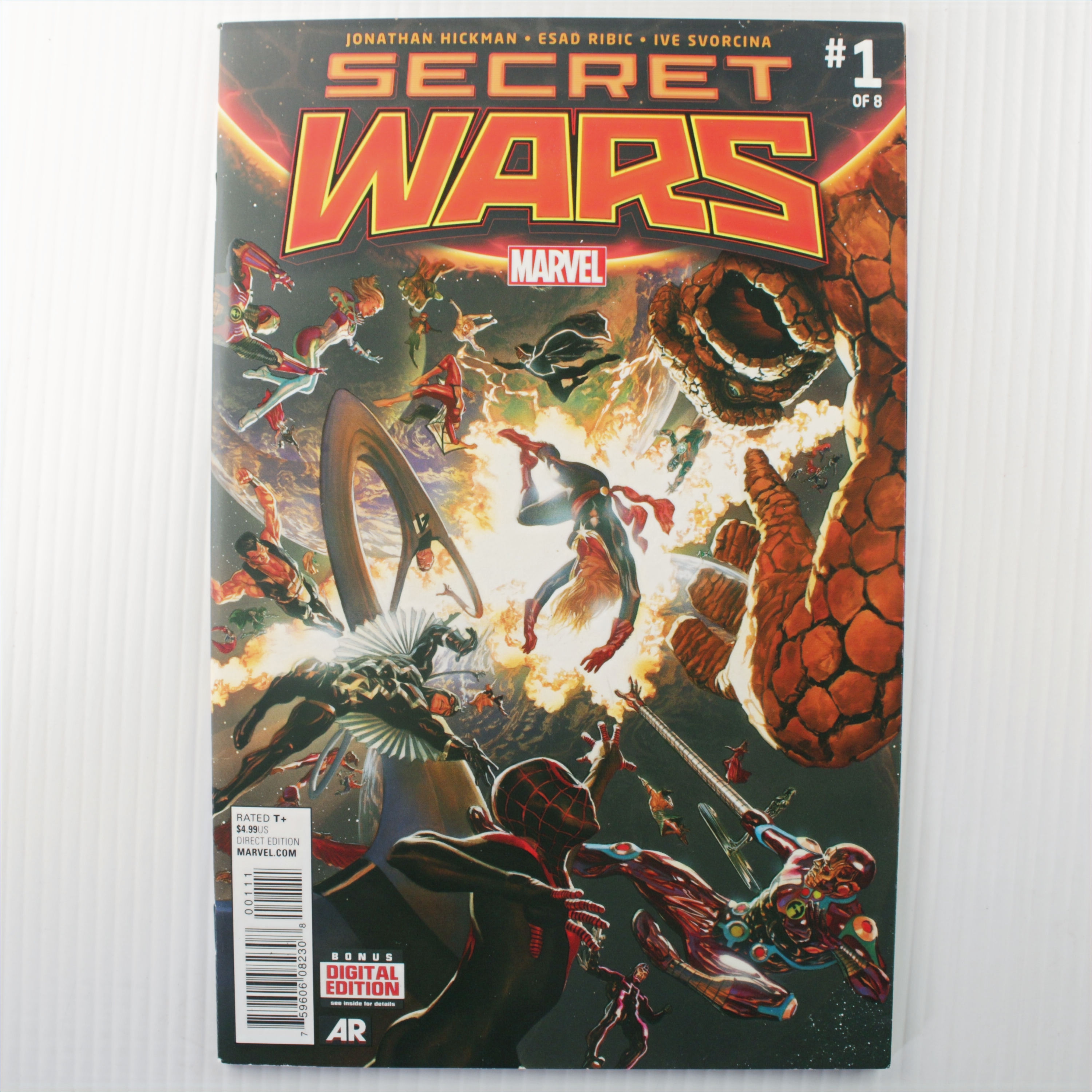 Secret Wars #1 (2015) – Grade 9.6