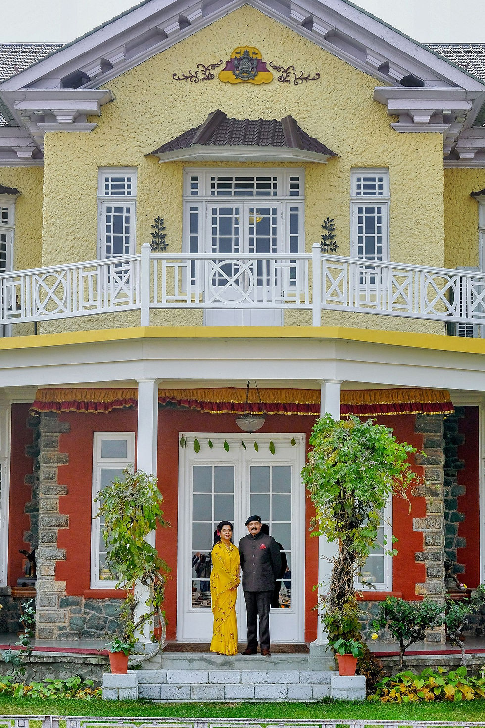 Yuvrani Chitrangada Raje& Yuvraj Vikramaditya Singh of Jammu & Kashmir